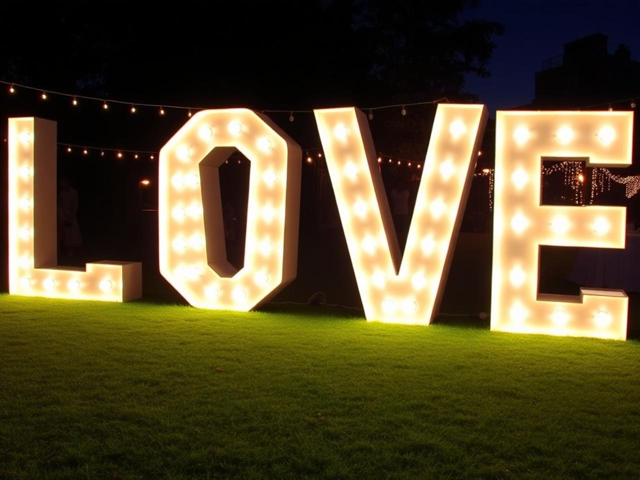 Lichtletters & cijfers