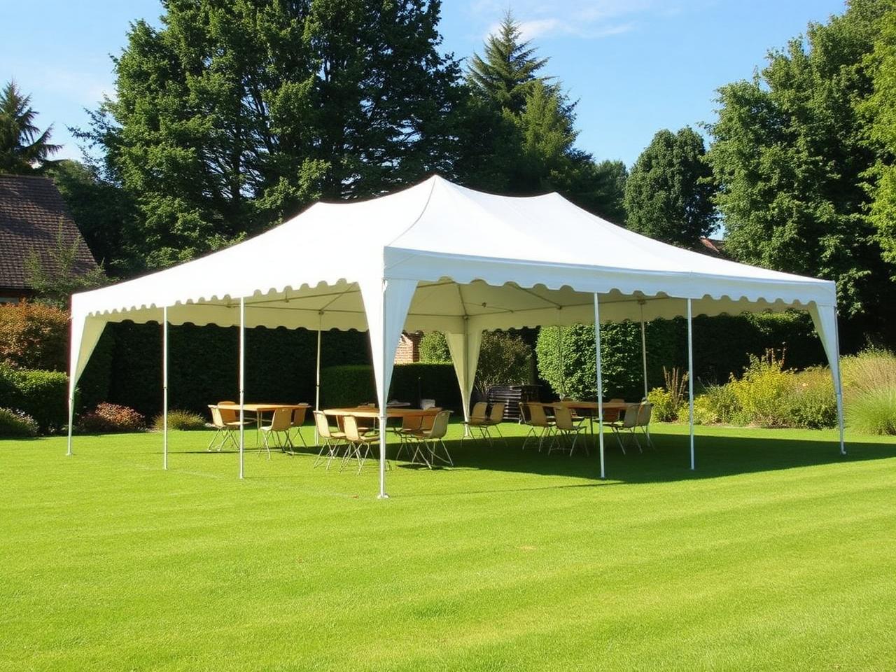 Easy-up Tent 6×3m